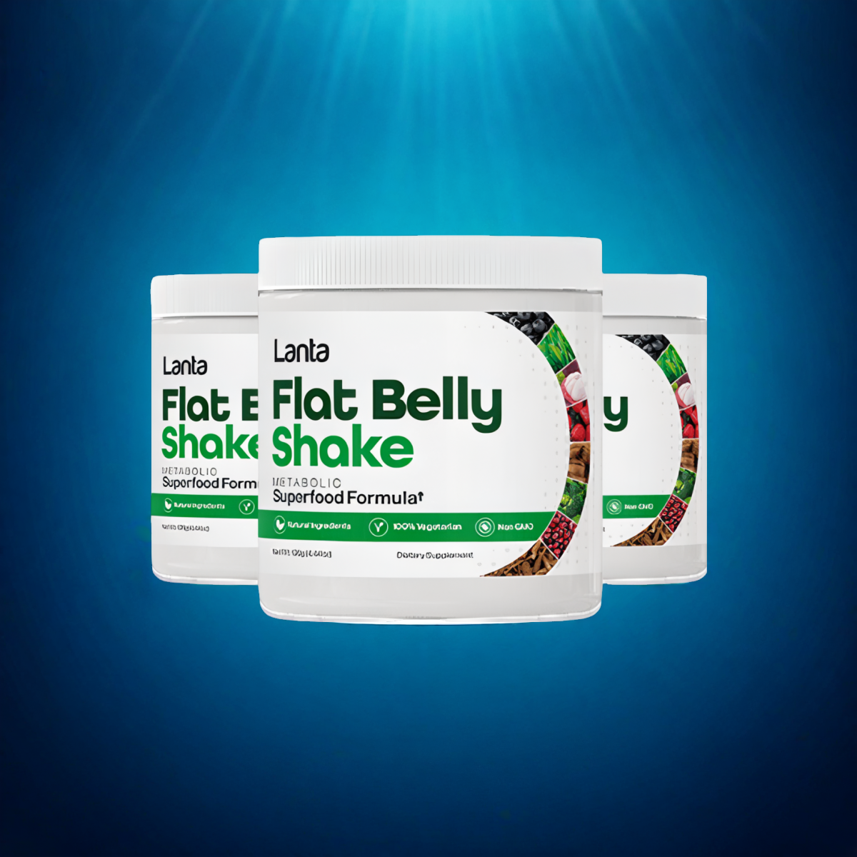 Lanta Flat Belly Shake 90 Day Supply