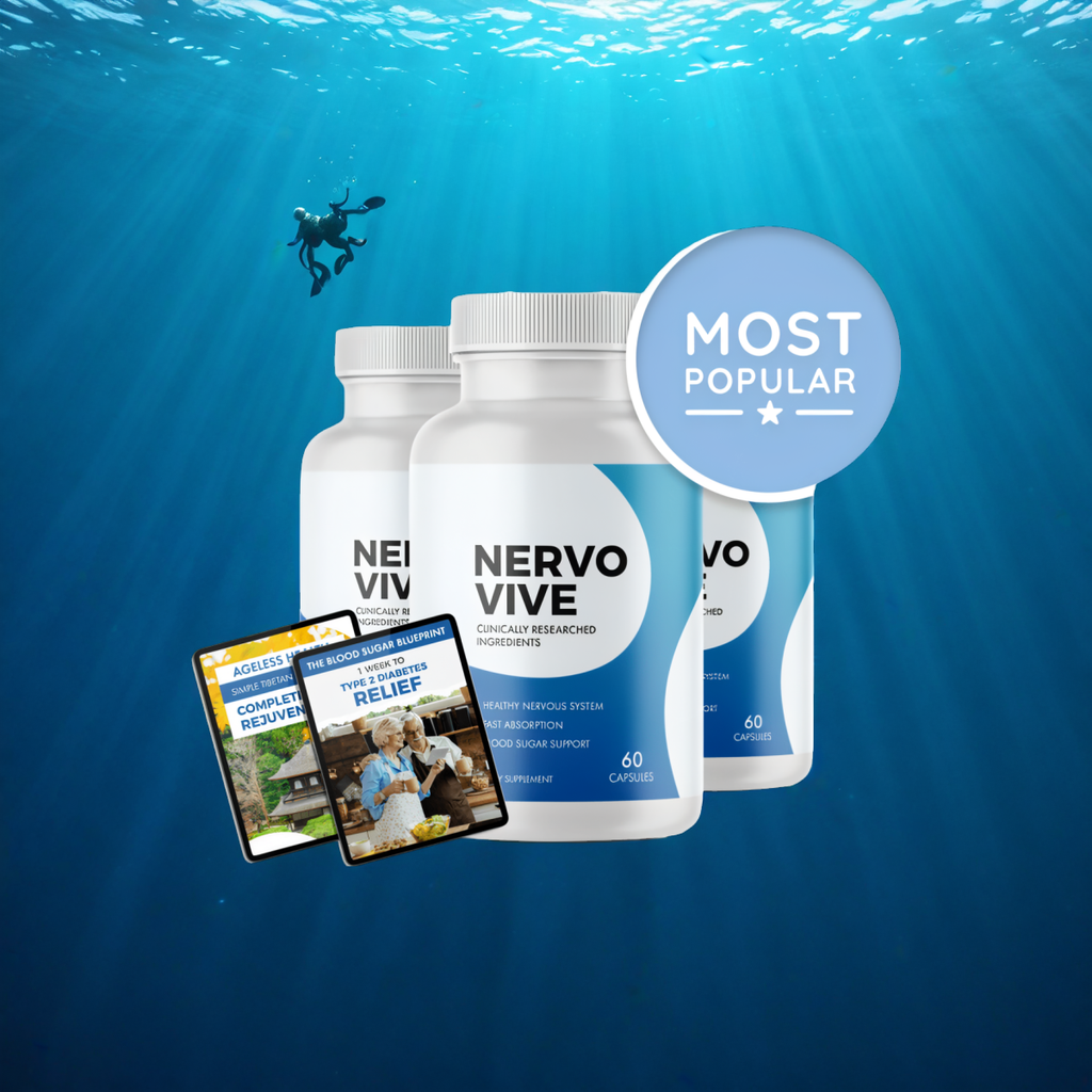 Nervovive - 3 Bottles + 2  Ebooks
