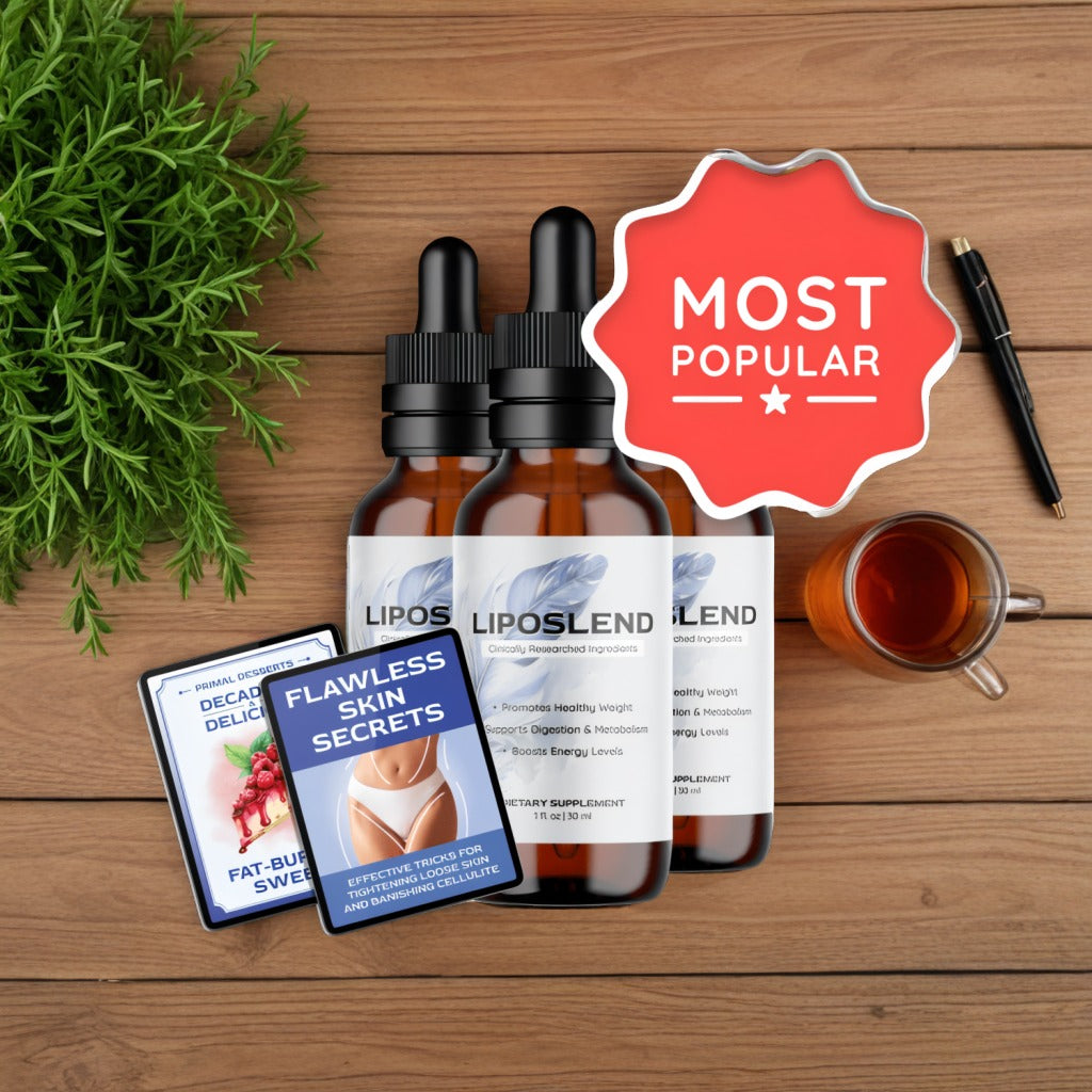 LipoSlend - 3 Bottles + 2  Ebooks