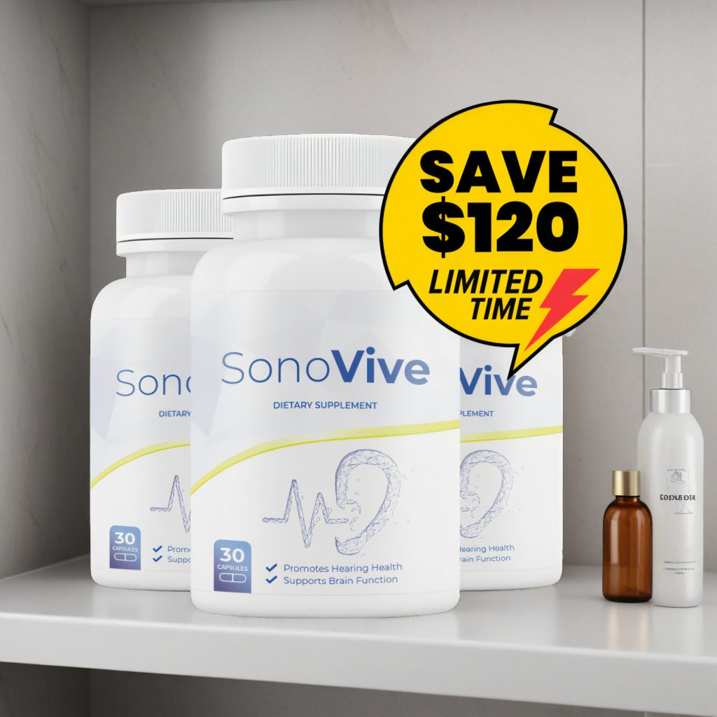 Sonovive - 3 Bottles
