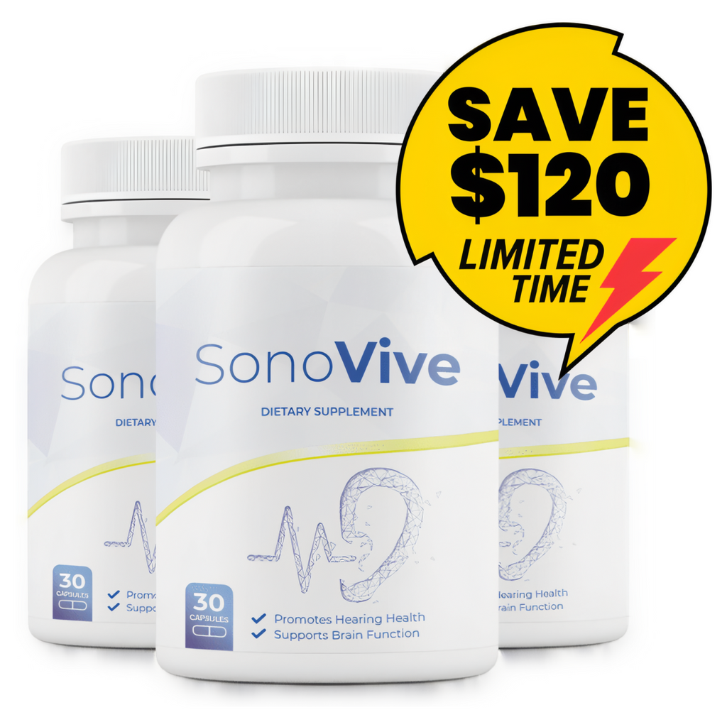 Sonovive - 3 Bottles