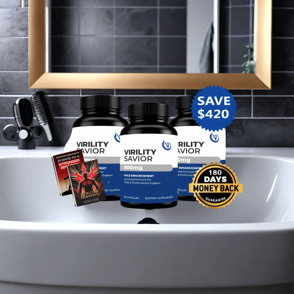 Virility Savior 90 Day Set (3 Bottles)